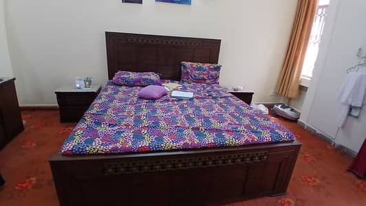 Bed Set - Wooden Bed - Double Bed For Sale