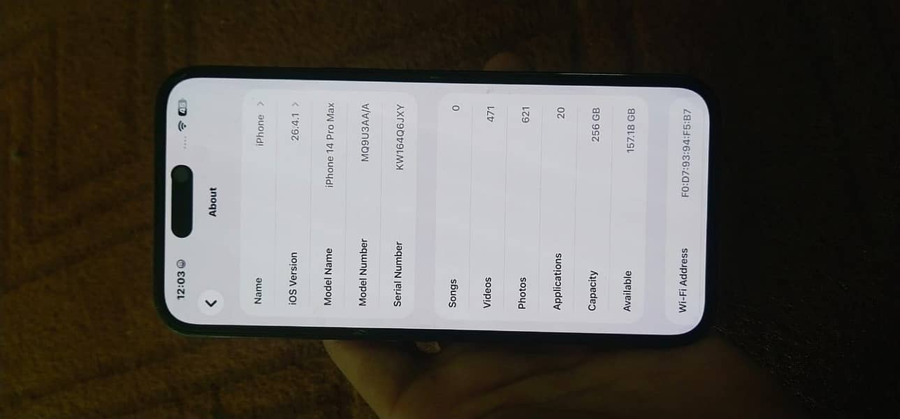 Iphone 14 pro Max 4