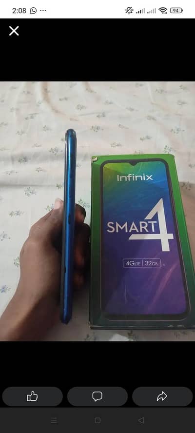 infinix smart4 ram rom 2 32 pta official approved