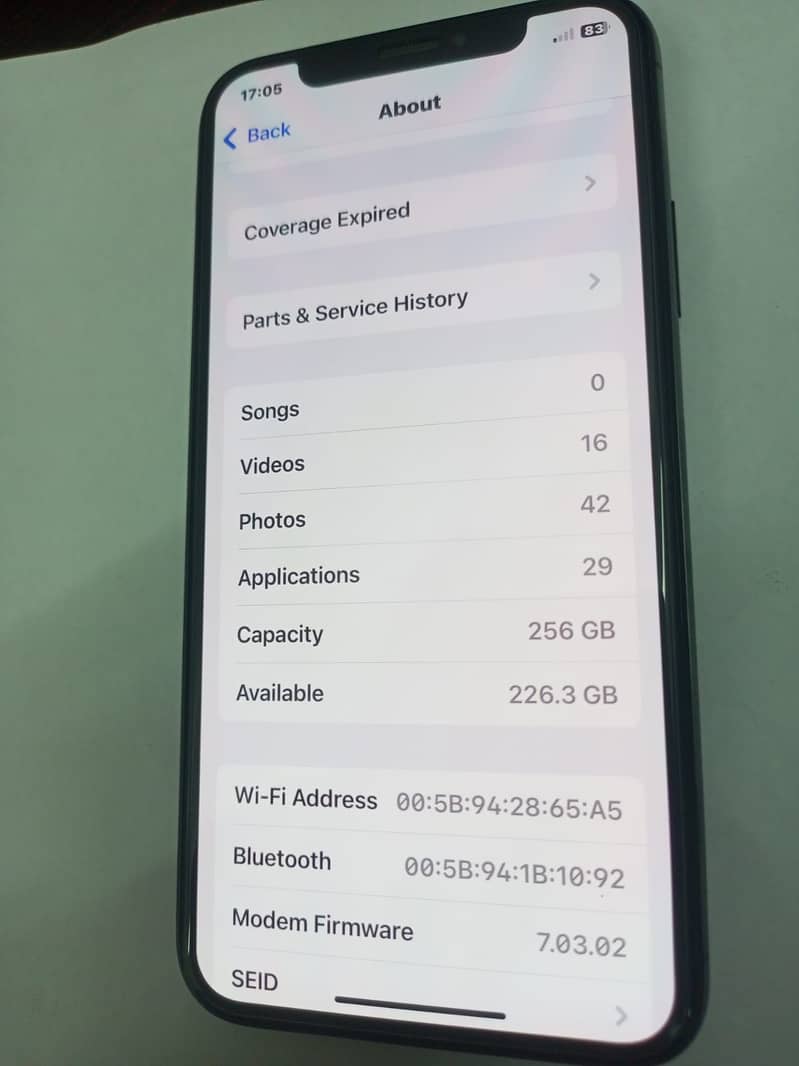 iPhone XS 3