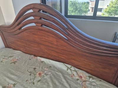 Used Wooden Bed
