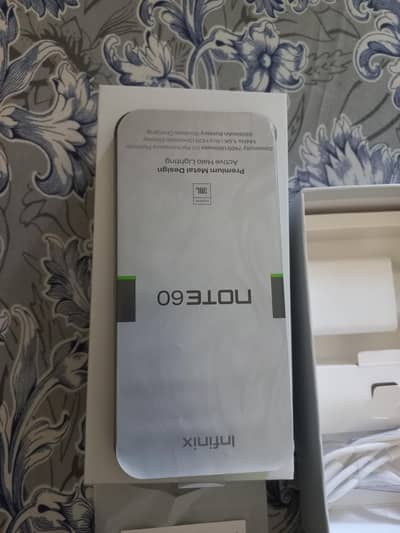 INFINIX NOTE 60 urgent sale  only box open