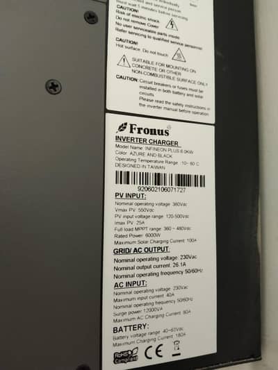 fronus hybrid inverter for sale