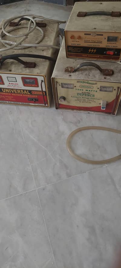 Gas heaters & voltage regulators