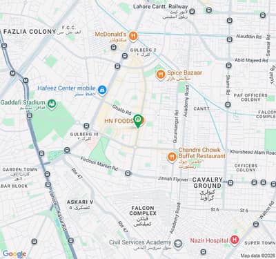 Office for Rent on MM Alam Road