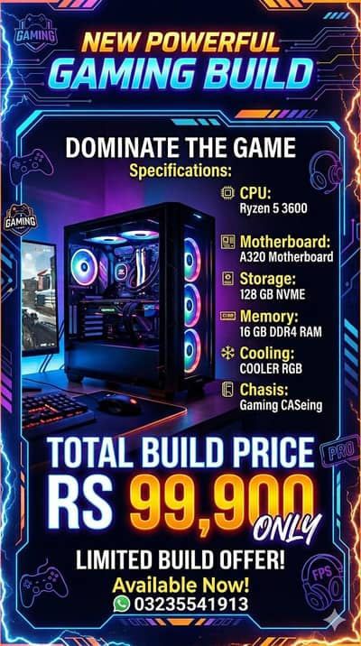 GAMING PC | BUDGET BUILD | GAMING BEAST | RYZEN 5 3600