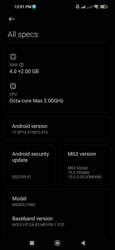 Redmi note 9 for sale