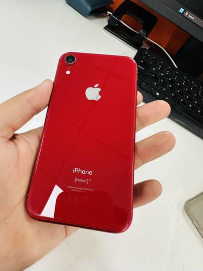 Iphone xr red original fone