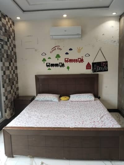 Full Bed Set With Mattress, Dressing table, Mirror and side tables