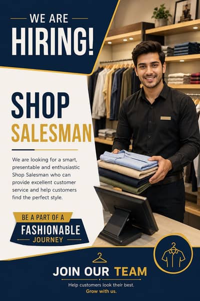 Salesman required