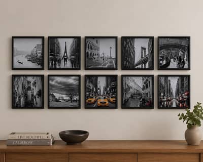 Aesthetic wall frames