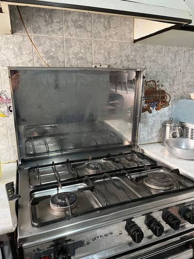 Stove + oven