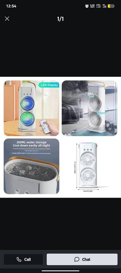rechargeable fans