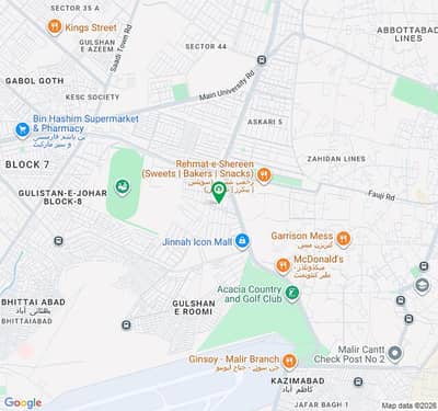 Commercial Plot 80 Square Yards Leased