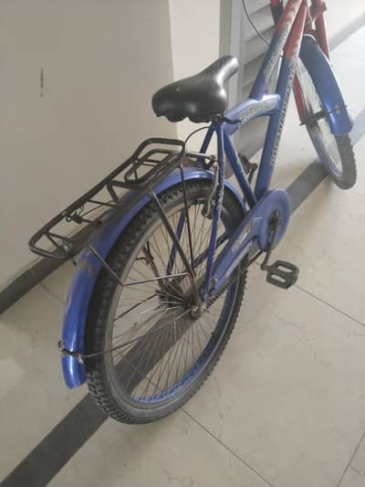 bicycle in use
