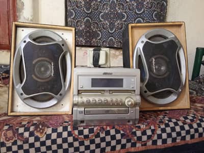 victor japani deg and poineer speaker urgent sale