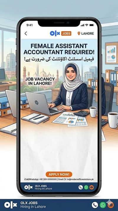 female accountent required