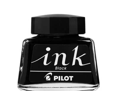 Pilot black ink