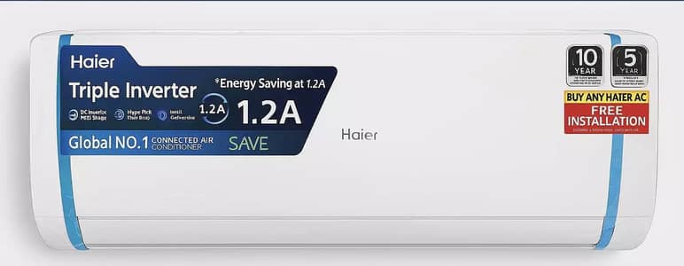 Haier 1.5 ton inverter heat and cool HSU-19HFCM