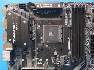 MSI B450 tomahawk max Ryan gaming motherboard