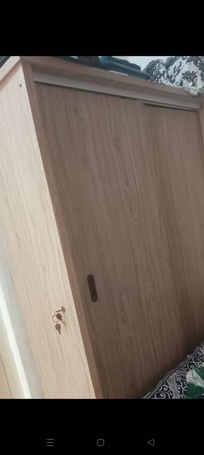 wood wardrobe
