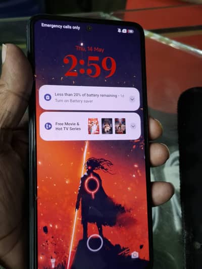 Xiomi Redmi Note 14 condition 10/10 with box and charger 8/265
