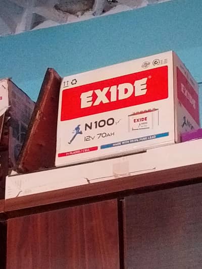 Exide battery N,100.72 ah