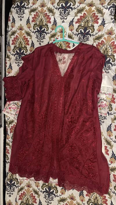 Zarposh chikankari dress