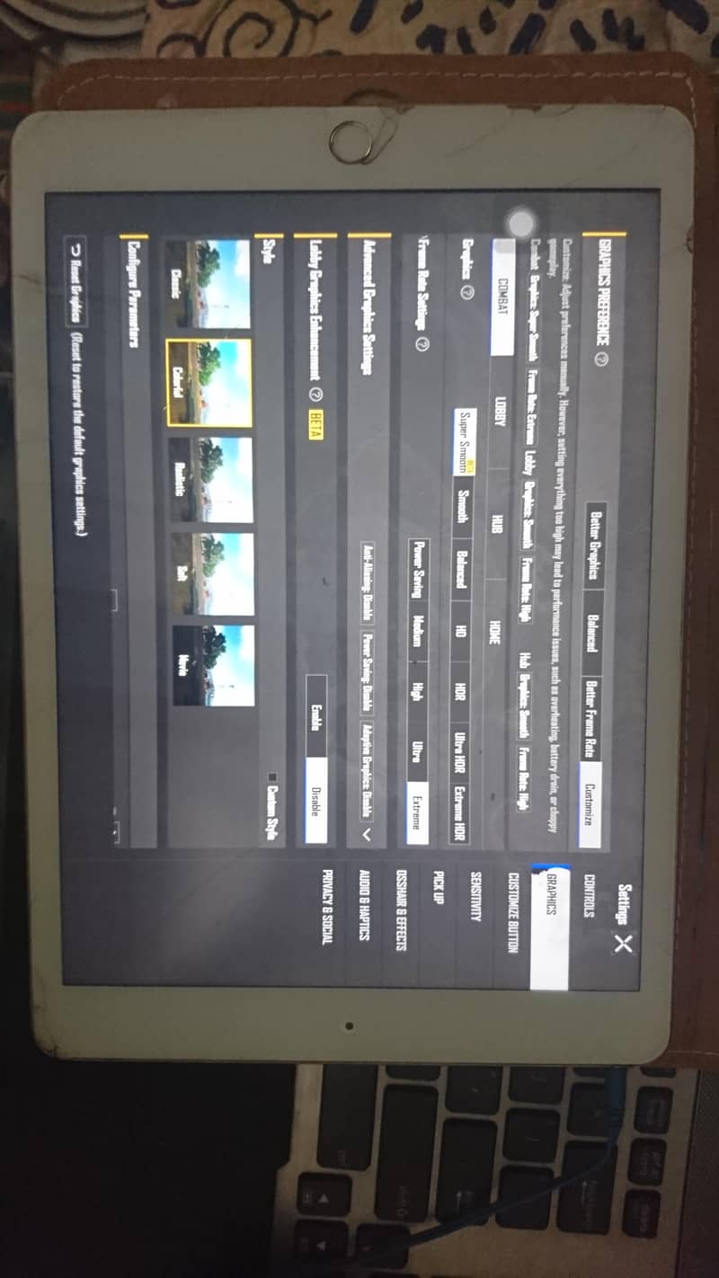 Ipad 8th gen with box 1