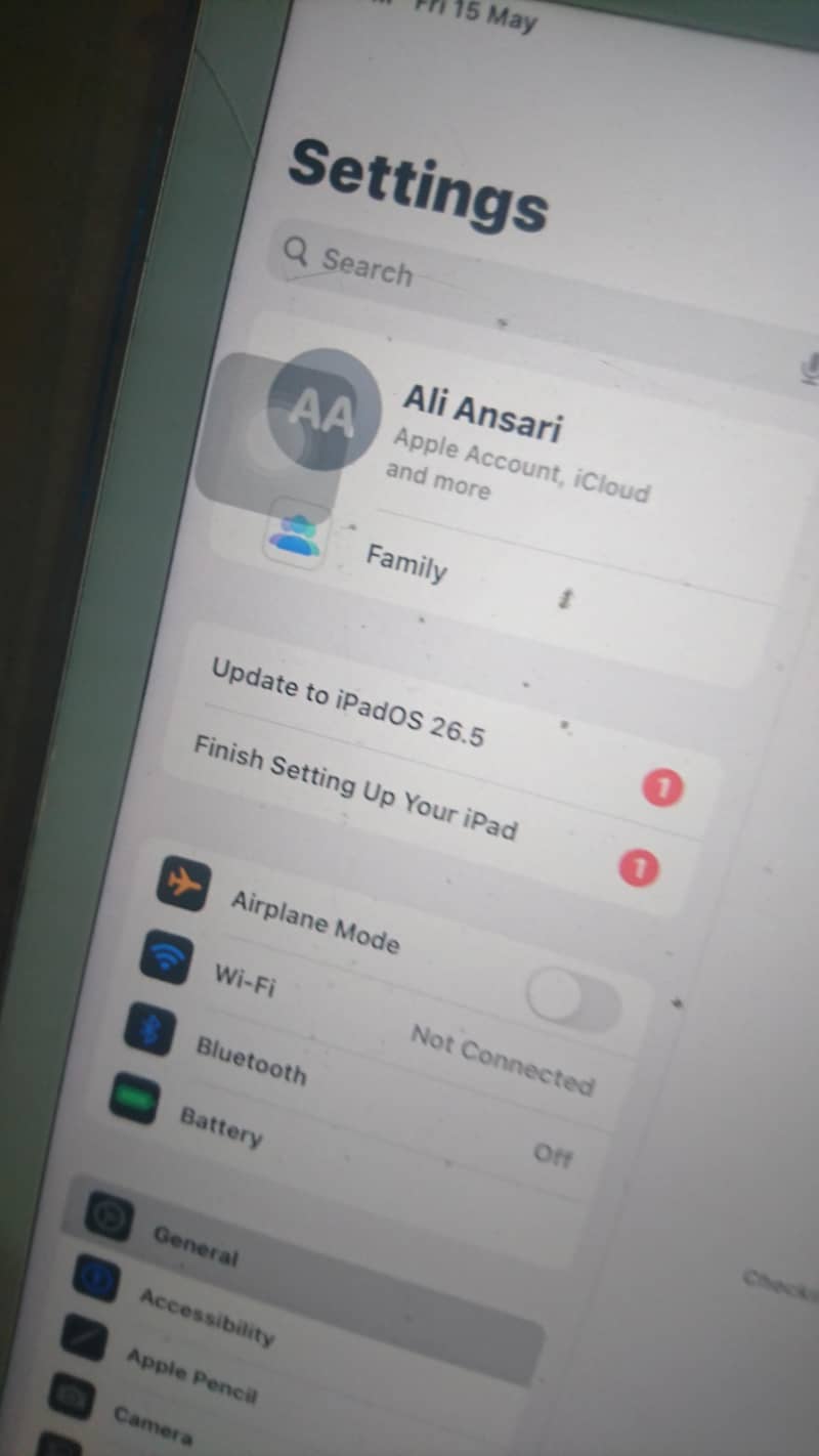 Ipad 8th gen with box 10