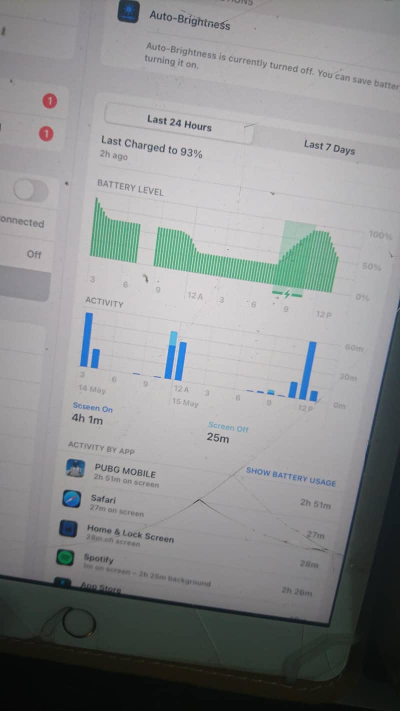 Ipad 8th gen with box 12