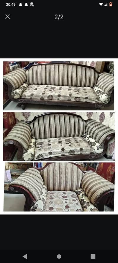 3,2,1 full  of  Devan Sofa Set In Best Condition