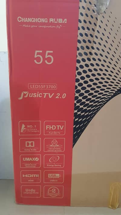 changhong ruba 55 Led 55 TV for sale