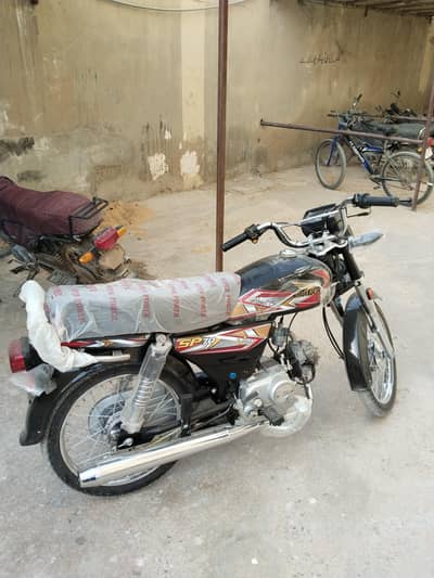 super power 70cc Zero meter brand new