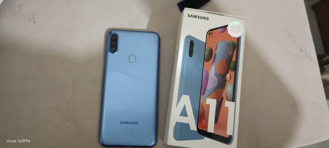 Samsung A11 blue