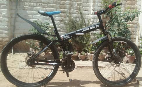 Full size imported LAND ROVER cycle for sale.