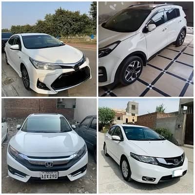 Self Drive Rent A Car in Lahore - Kia-City-Civic- for Wedding, Events
