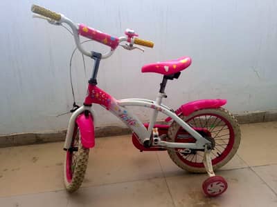 pink bicycle