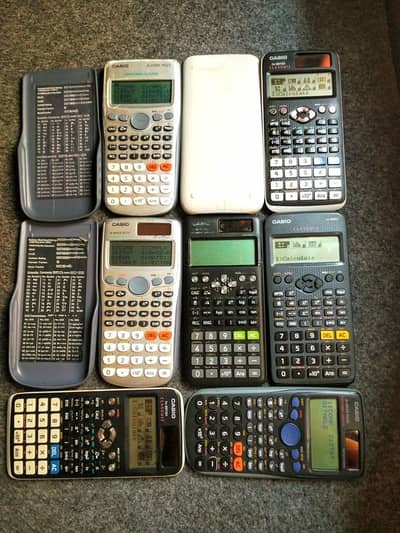 ORIGINAL CASIO SCIENTIFIC CALCULATORS