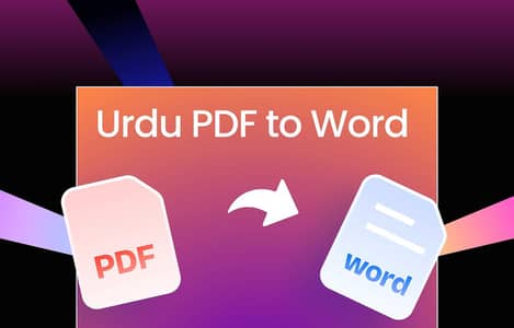 I can Convert Urdu PDF to MS word Typing | per page 400