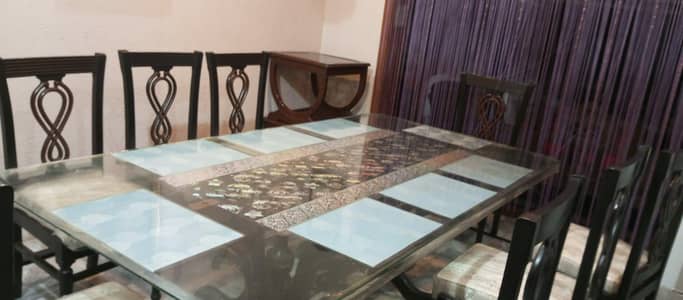 dinning Table 8 chairs  for sale