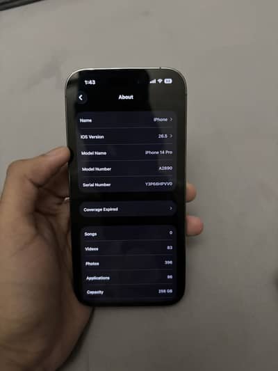 Iphone 14 pro PTA Aproved