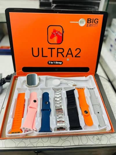 *Product Name*: Ultra2 Smart Watch with 5 Bands & 1 Charger