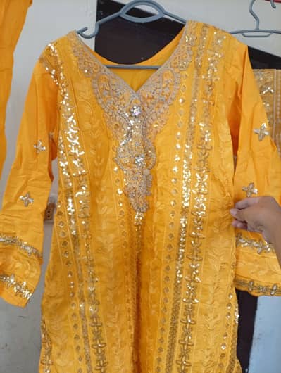 cotton 3pc suit