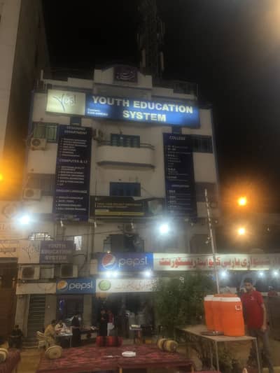 GROUND+4 building for rent main road for school college hotel bank