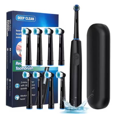 Electric Toothbrush Rotating Deep Cleaning Teeth Rechargeable