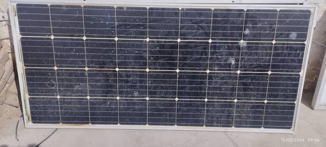3 solar panel used  150 watt for sell