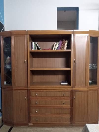 Showcase / storage unit 3parts
