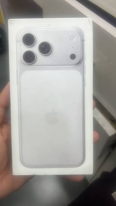 Iphone 17 pro max jv Silver
