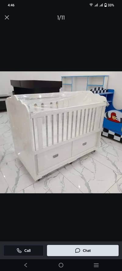 Baby cot | baby bed | wooden cot | kids bed | kids crib coat | 2 BY 5